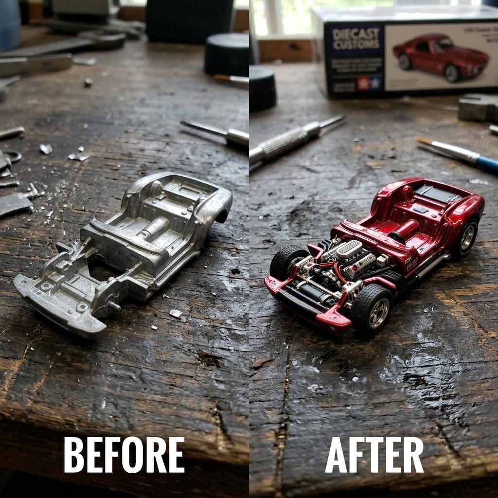 East Coast Diecast workshop gallery build 4