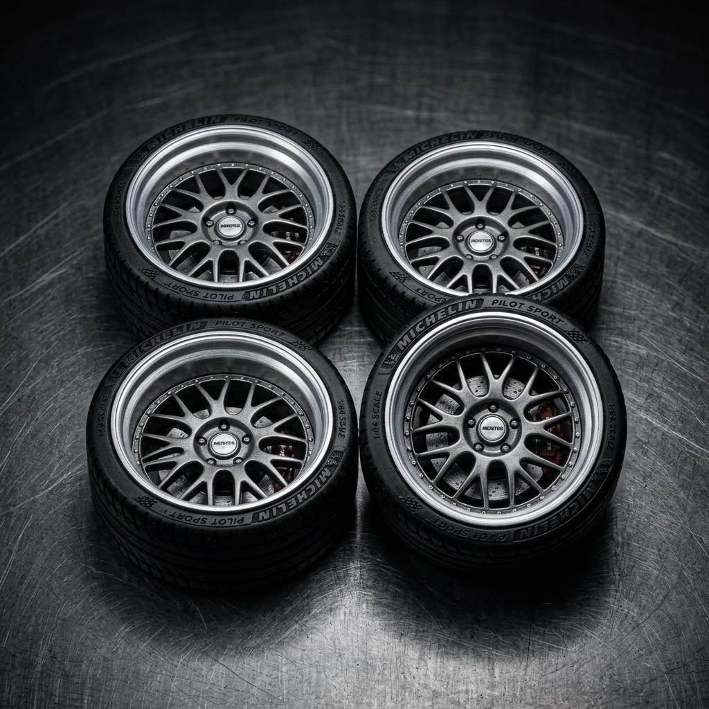 Custom Deep-Dish Wheel Set