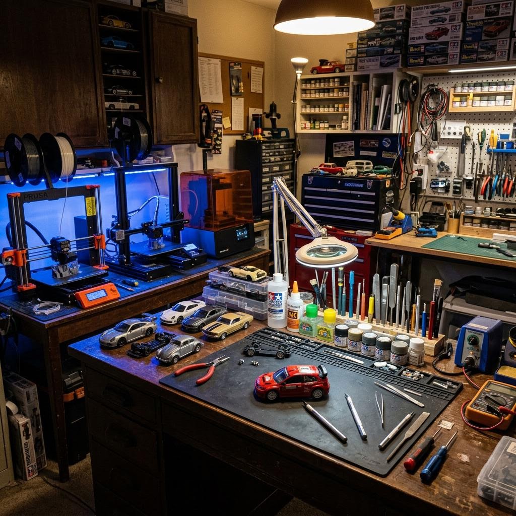 East Coast Diecast small-batch workshop